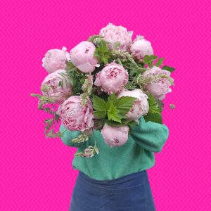 Bouquet de fleurs SENS Hé!