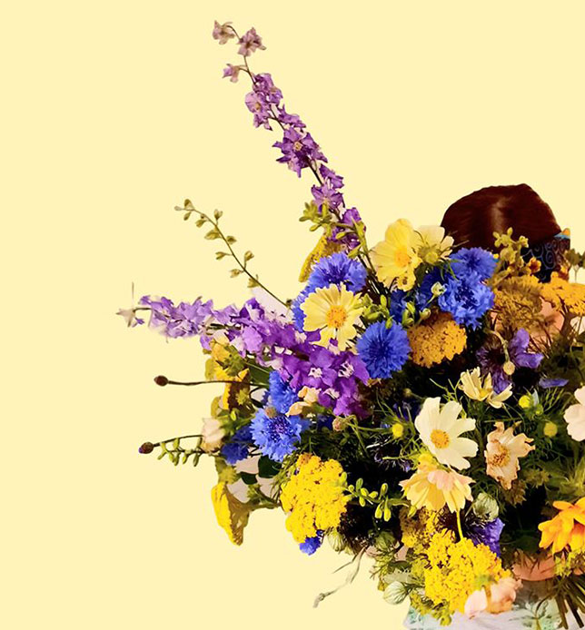 SENS Soucis Fleurs locales - Bouquet de fleurs