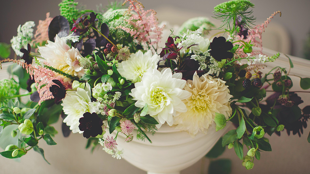 Les fleurs d'un hommage