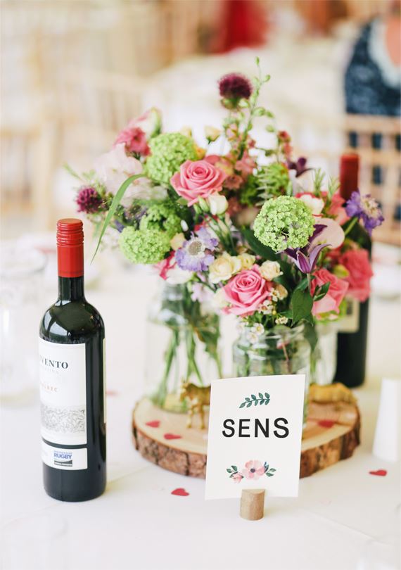 coffrets fleurs et vins