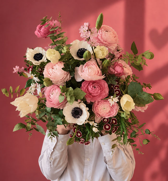 Saint-Valentin : le bouquet pour les amoureux